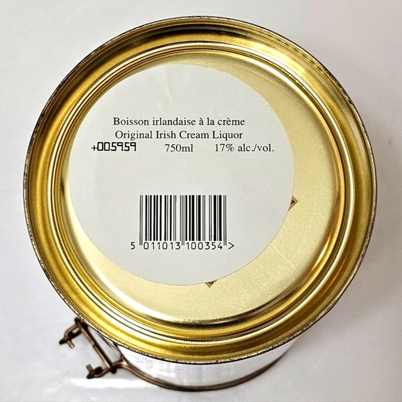 Vintage Baileys Original Irish Cream Metal Tin Canister - Picture 9 of 13
